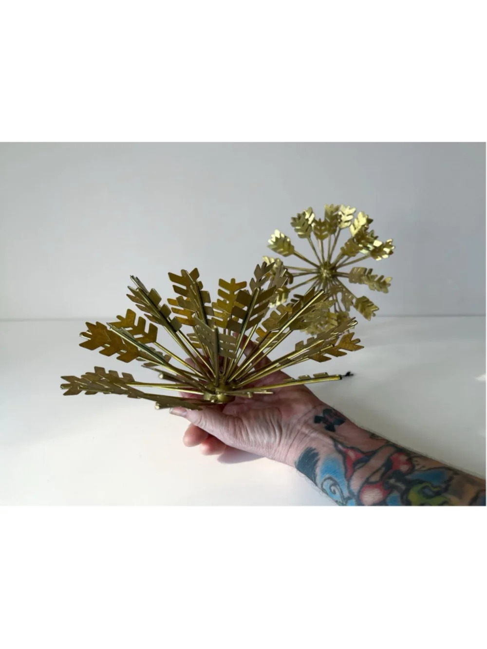 Shooting Arrow Metal Brutalist Wall Art MCM Set -2
